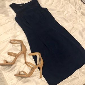 Navy Sheath Dress